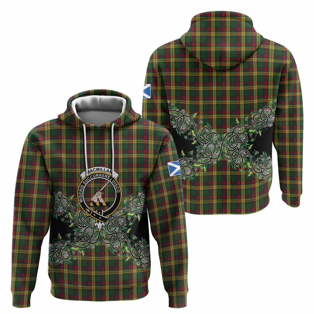 MacMillan (McMillan) Tartan Hoodie Thistle Scottish Spirit