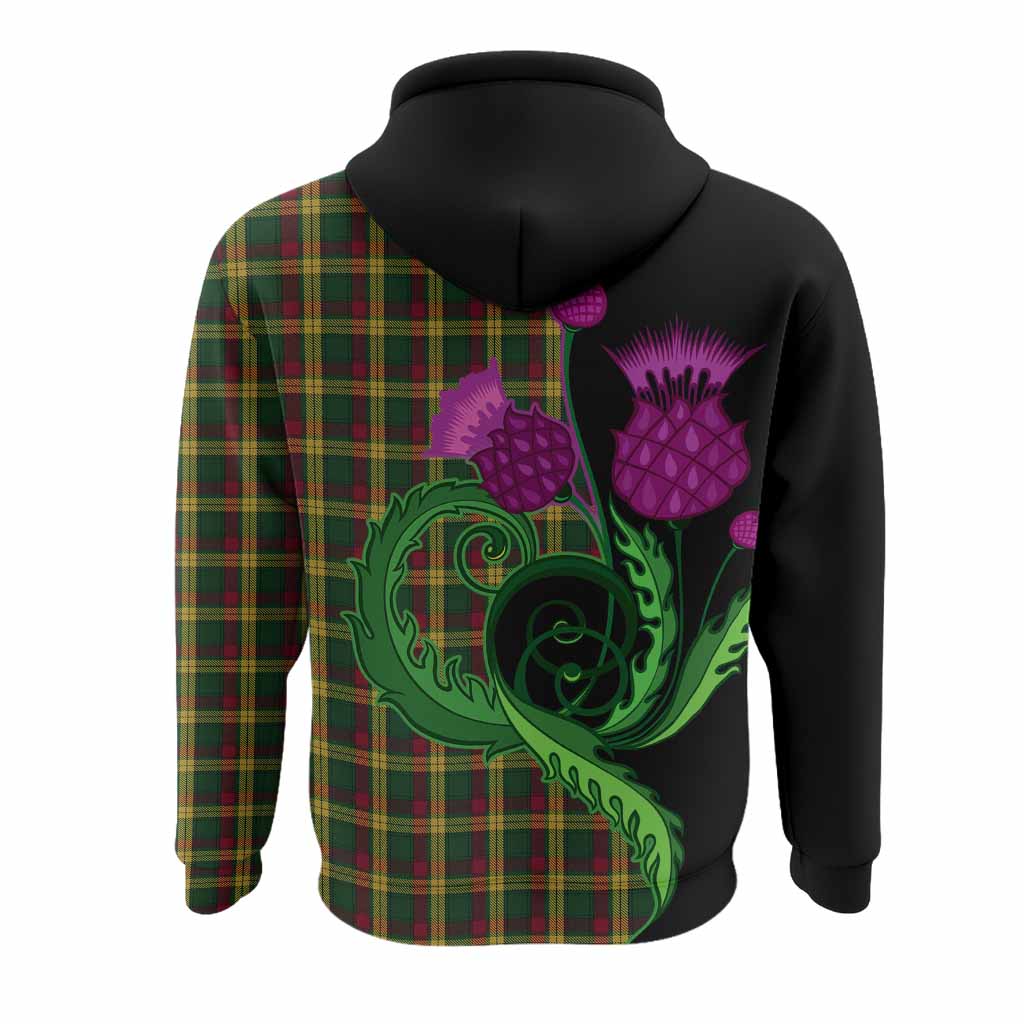 MacMillan (McMillan) Tartan Hoodie Traditional Scottish Thistle