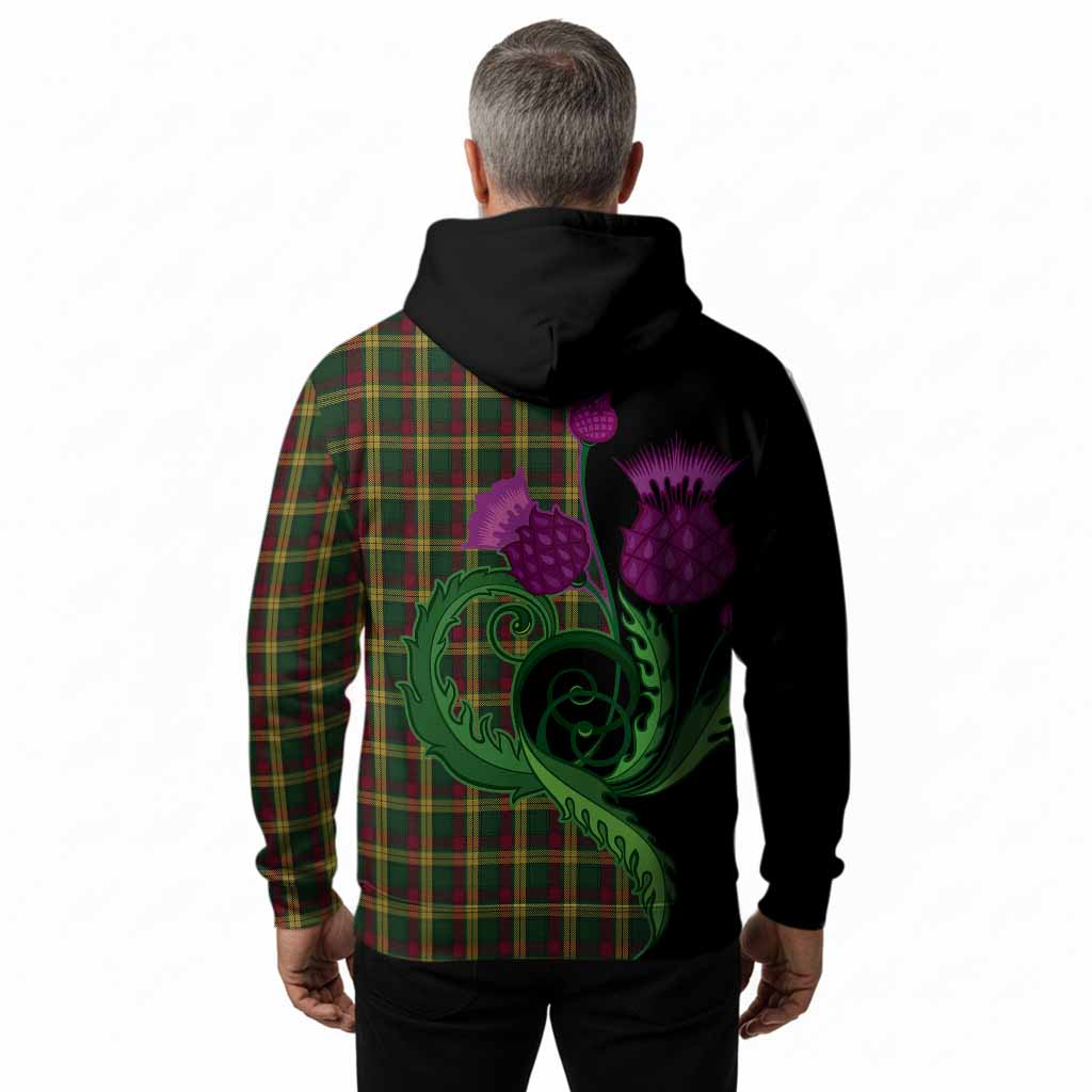 MacMillan (McMillan) Tartan Hoodie Traditional Scottish Thistle