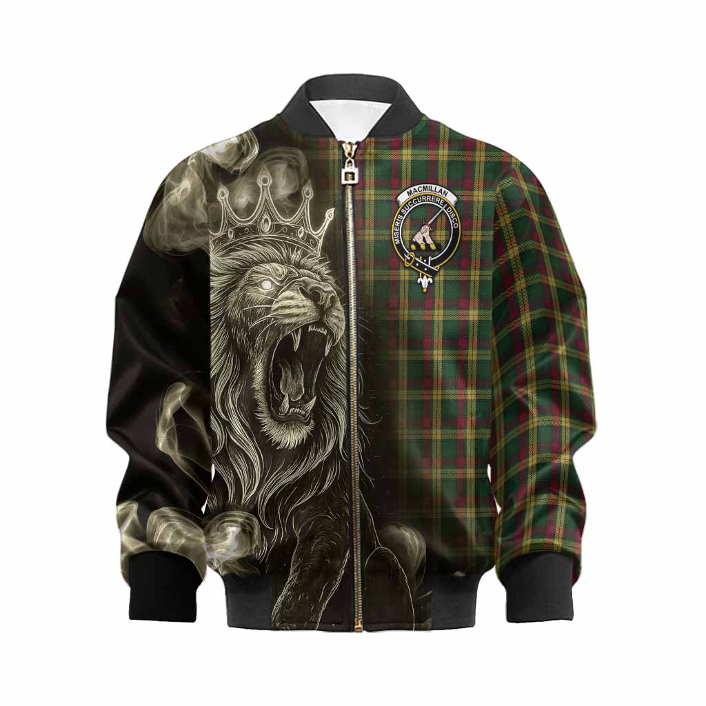 MacMillan (McMillan) Tartan Kid Bomber Jacket Roaring Lion Heritage