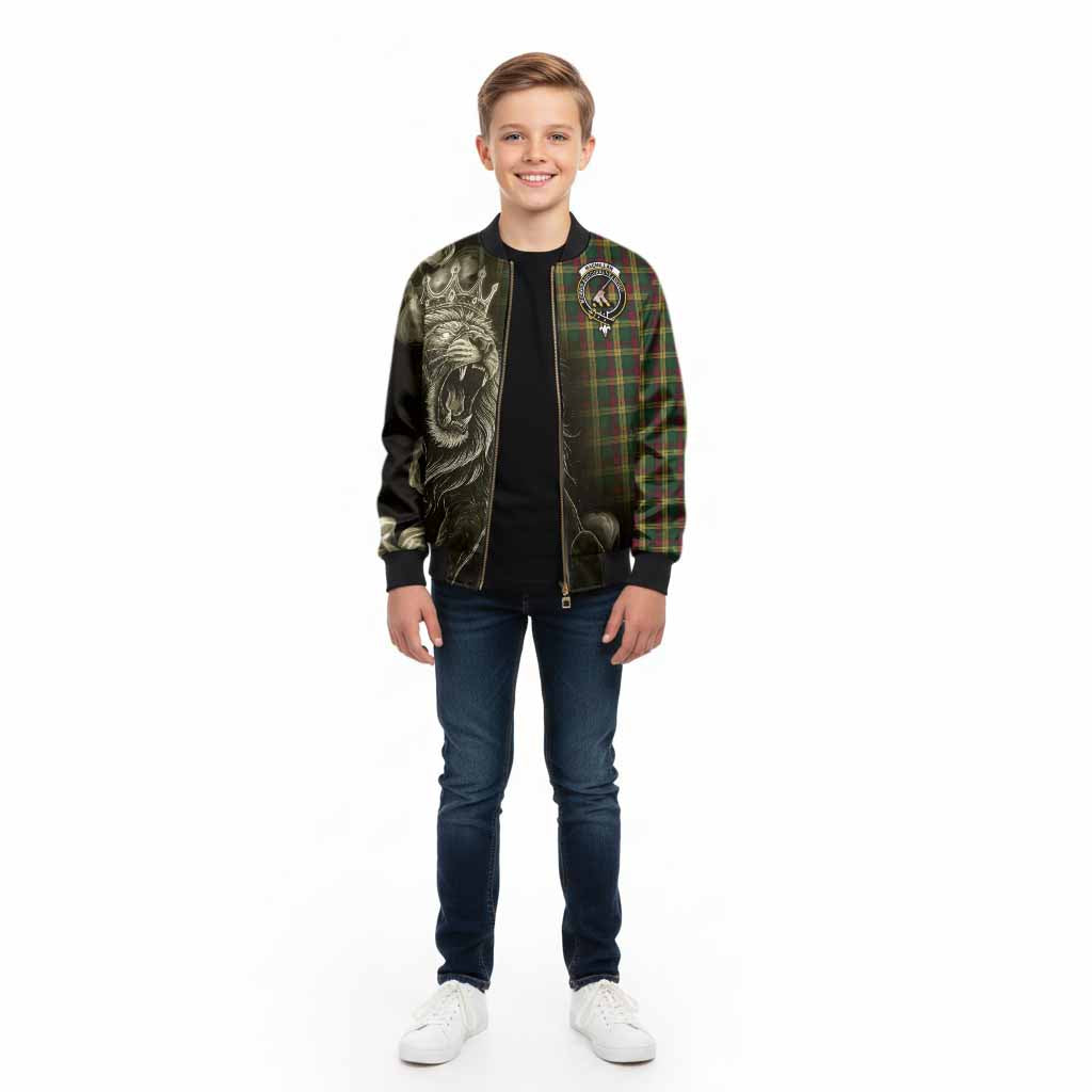 MacMillan (McMillan) Tartan Kid Bomber Jacket Roaring Lion Heritage