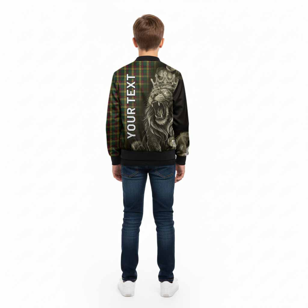 MacMillan (McMillan) Tartan Kid Bomber Jacket Roaring Lion Heritage