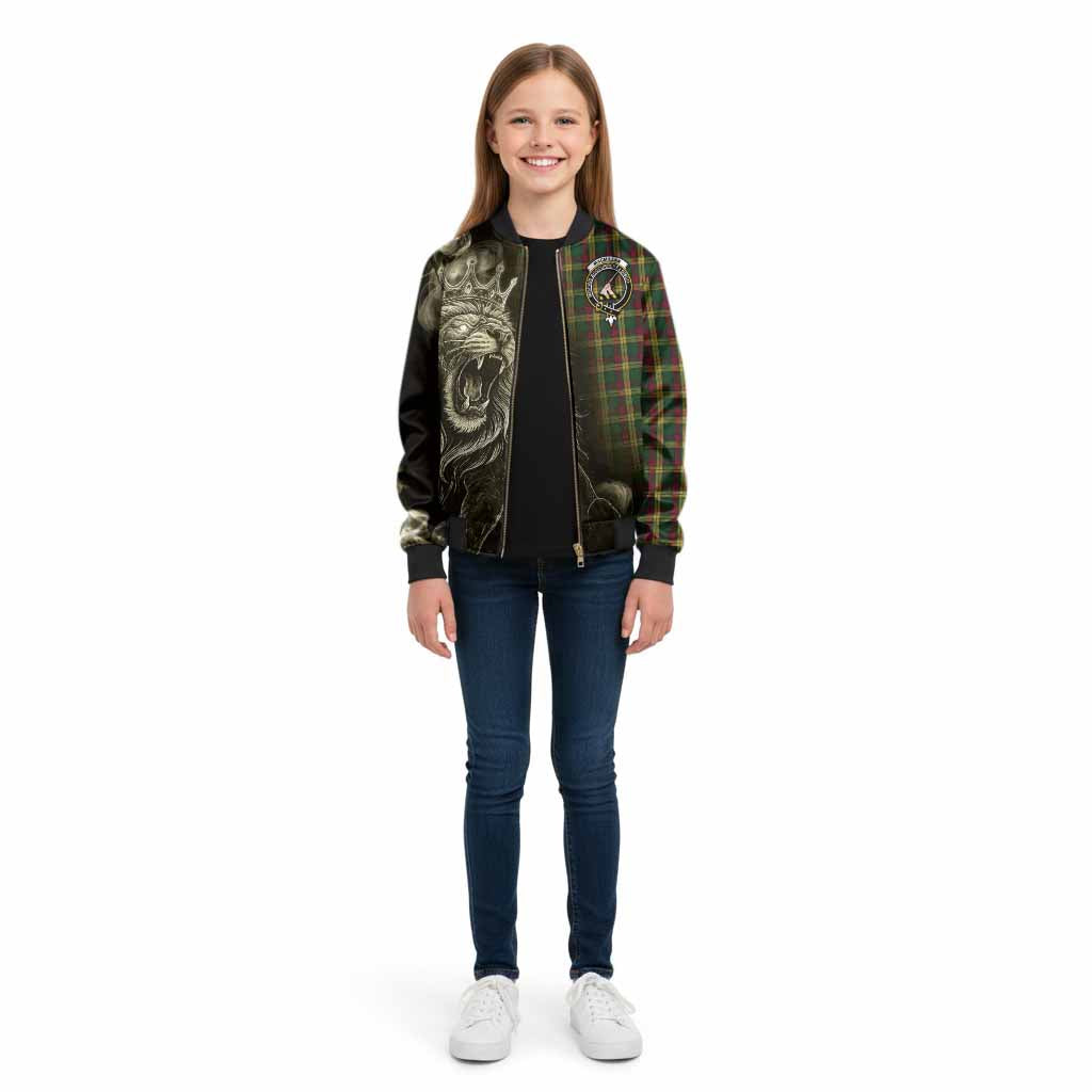 MacMillan (McMillan) Tartan Kid Bomber Jacket Roaring Lion Heritage
