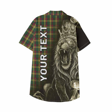 MacMillan (McMillan) Tartan Kid Hawaiian Shirt Roaring Lion Heritage