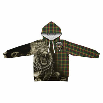 MacMillan (McMillan) Tartan Kid Hoodie Roaring Lion Heritage
