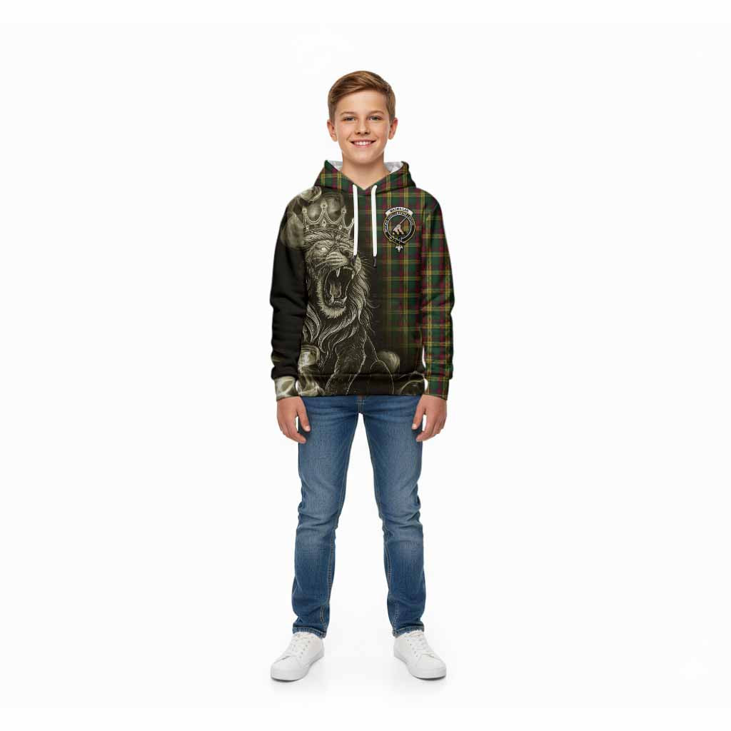 MacMillan (McMillan) Tartan Kid Hoodie Roaring Lion Heritage