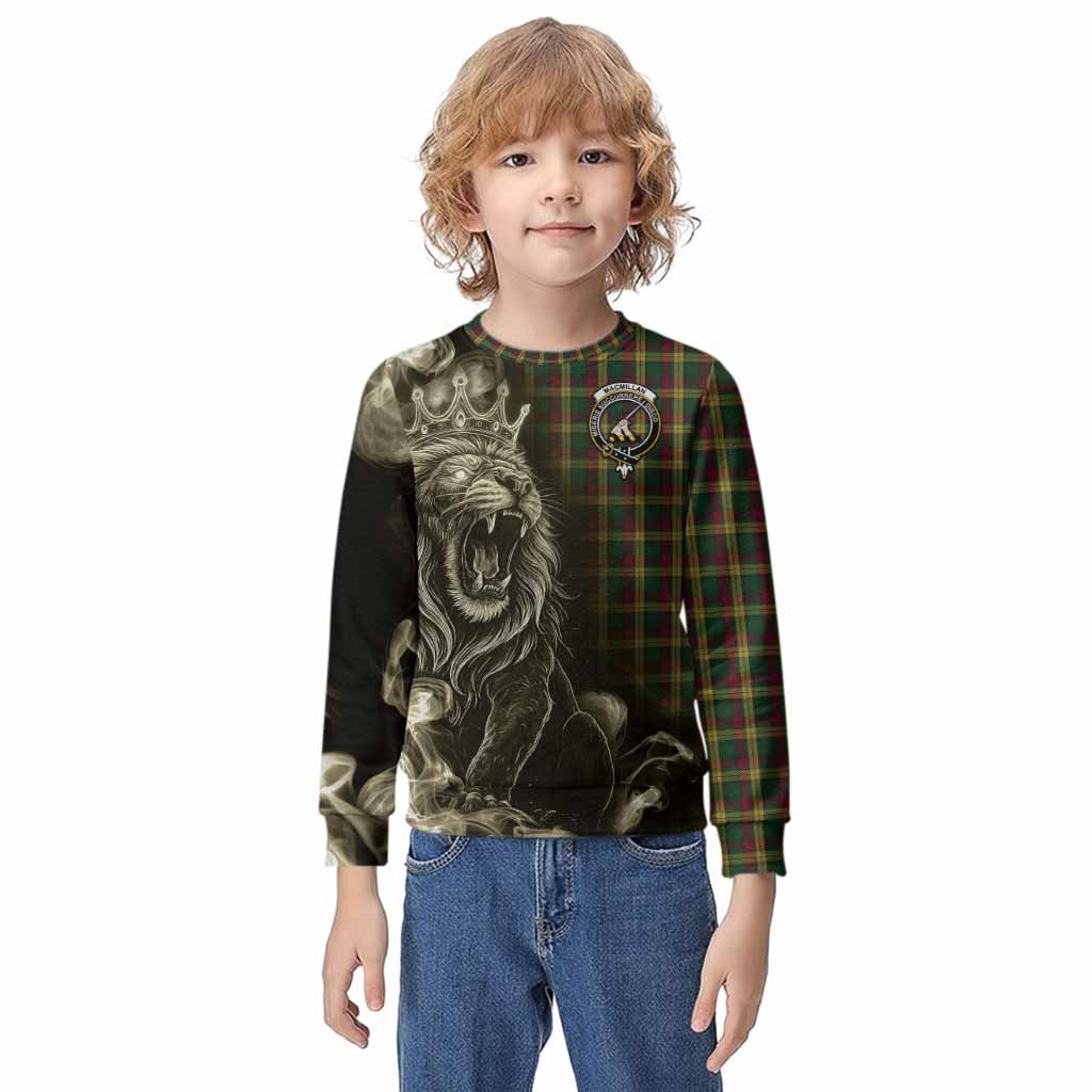 MacMillan (McMillan) Tartan Kid Knitted Sweatshirt Roaring Lion Heritage