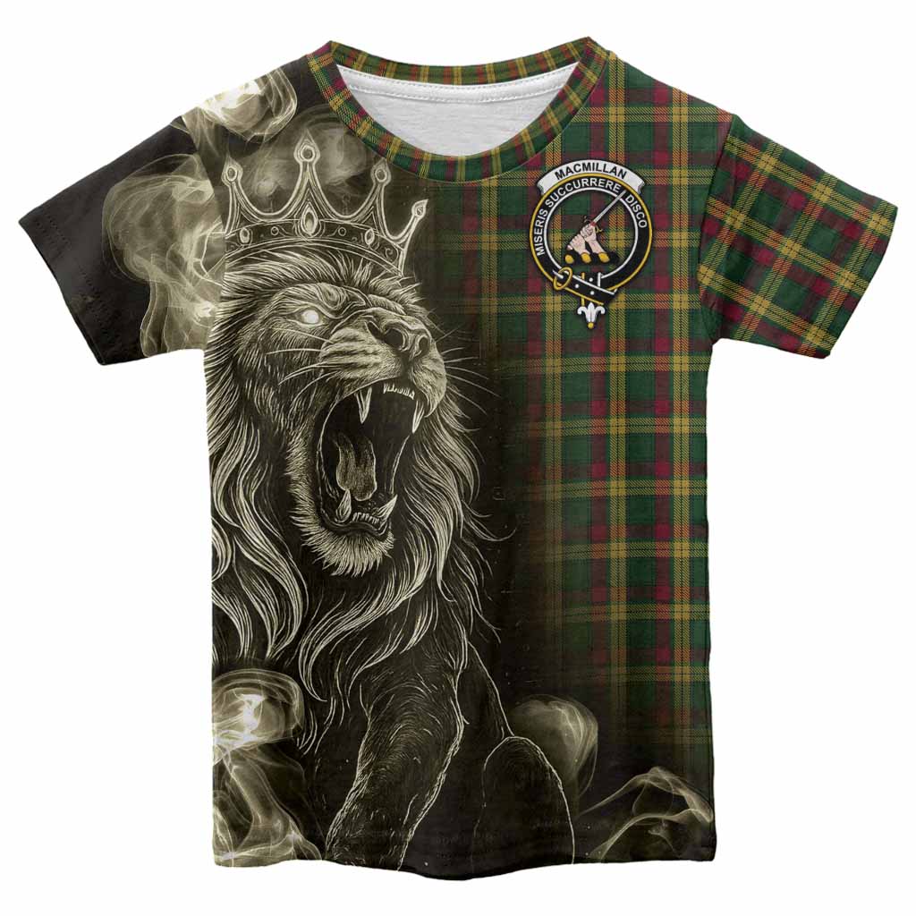 MacMillan (McMillan) Tartan Kid T-shirt Roaring Lion Heritage