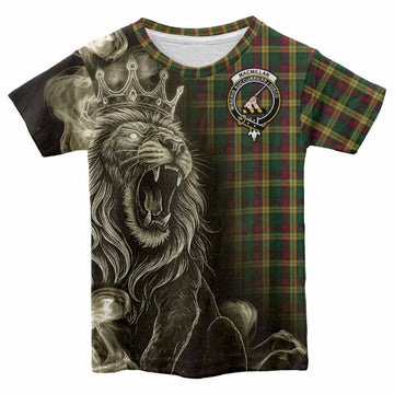 MacMillan (McMillan) Tartan Kid T-shirt Roaring Lion Heritage