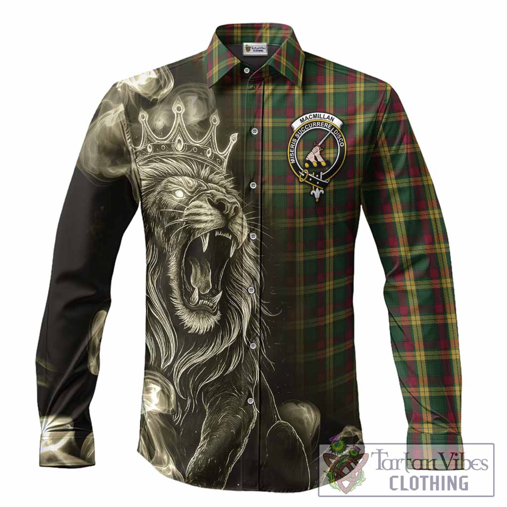 MacMillan (McMillan) Tartan Long Sleeve Button Shirts Roaring Lion Heritage