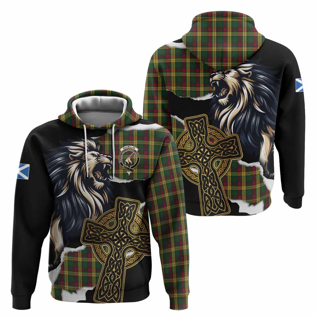MacMillan (McMillan) Tartan Scottish Hoodie Lion Celtic Heritage