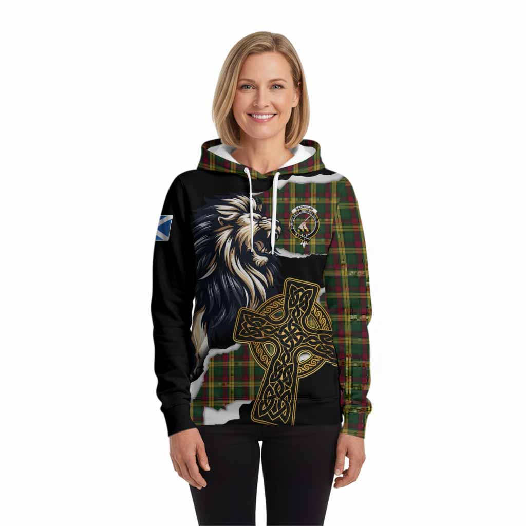 MacMillan (McMillan) Tartan Scottish Hoodie Lion Celtic Heritage