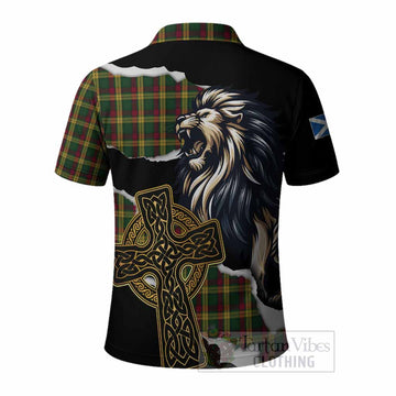 MacMillan (McMillan) Tartan Scottish Polo Shirt Lion Celtic Heritage