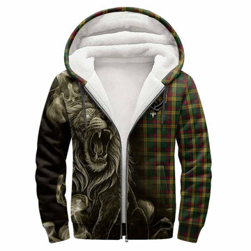 MacMillan (McMillan) Tartan Sherpa Hoodie Roaring Lion Heritage