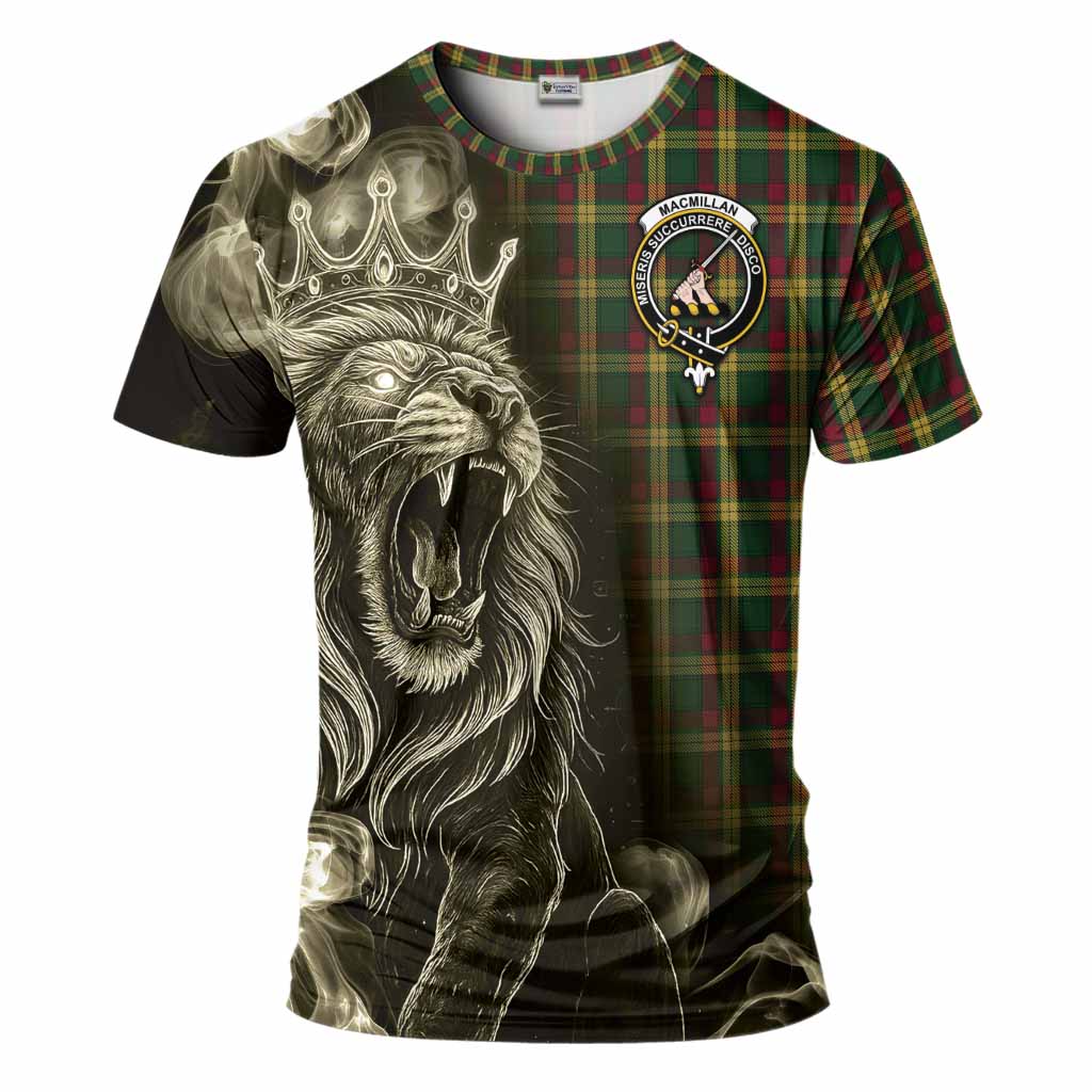 MacMillan (McMillan) Tartan T-Shirt Roaring Lion Heritage