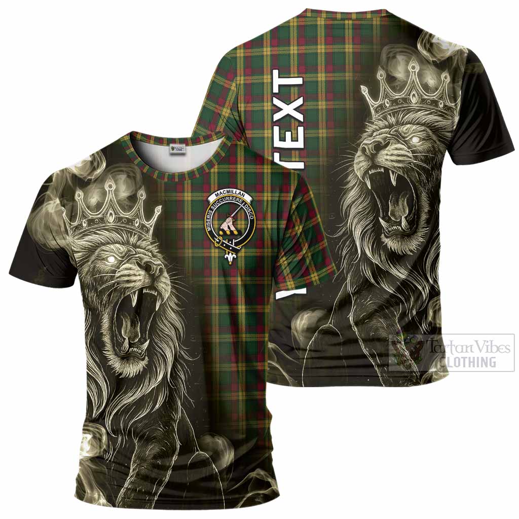 MacMillan (McMillan) Tartan T-Shirt Roaring Lion Heritage