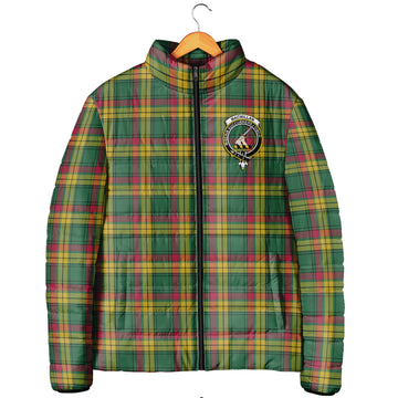 MacMillan Old Ancient Tartan Padded Jacket with Family Crest