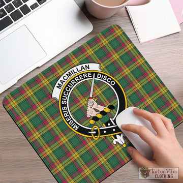 MacMillan Old Ancient Tartan Mouse Pad with Family Crest