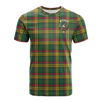 MacMillan Old Ancient Tartan T-Shirt with Family Crest