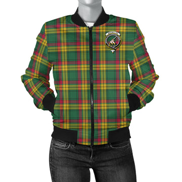MacMillan Old Ancient Tartan Bomber Jacket with Family Crest