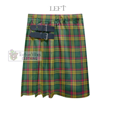 MacMillan Old Ancient Tartan Men's Pleated Skirt - Fashion Casual Retro Scottish Kilt Style