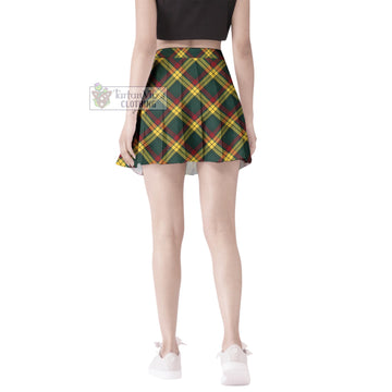 MacMillan Old Modern Tartan Women's Plated Mini Skirt