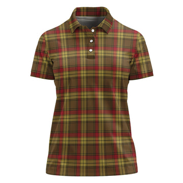 MacMillan Old Weathered Tartan Polo Shirt For Women