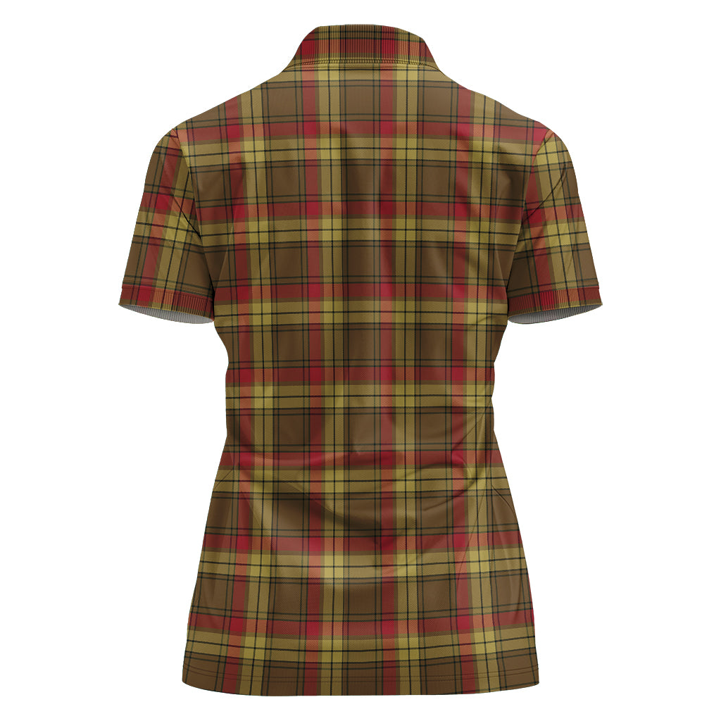 macmillan-old-weathered-tartan-polo-shirt-with-family-crest-for-women