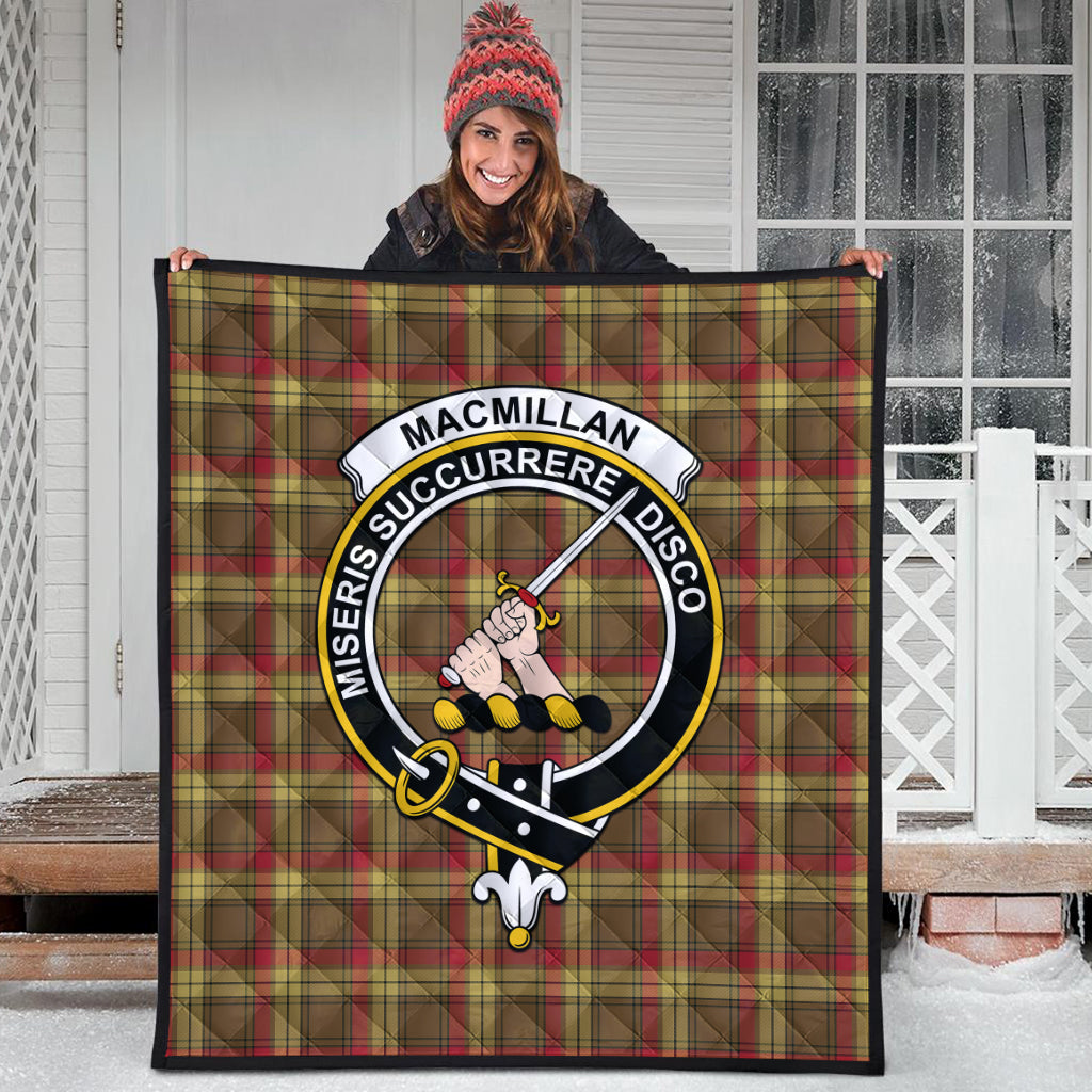 macmillan-old-weathered-tartan-quilt-with-family-crest
