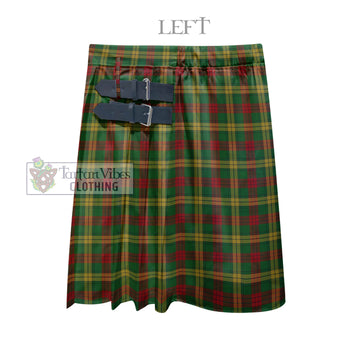 MacMillan Society of Glasgow Tartan Men's Pleated Skirt - Fashion Casual Retro Scottish Kilt Style
