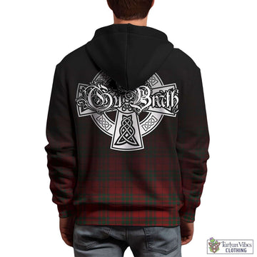 Tartan Vibes Clothing MacNab Tartan Hoodie Featuring Alba Gu Brath Family Crest Celtic Inspired