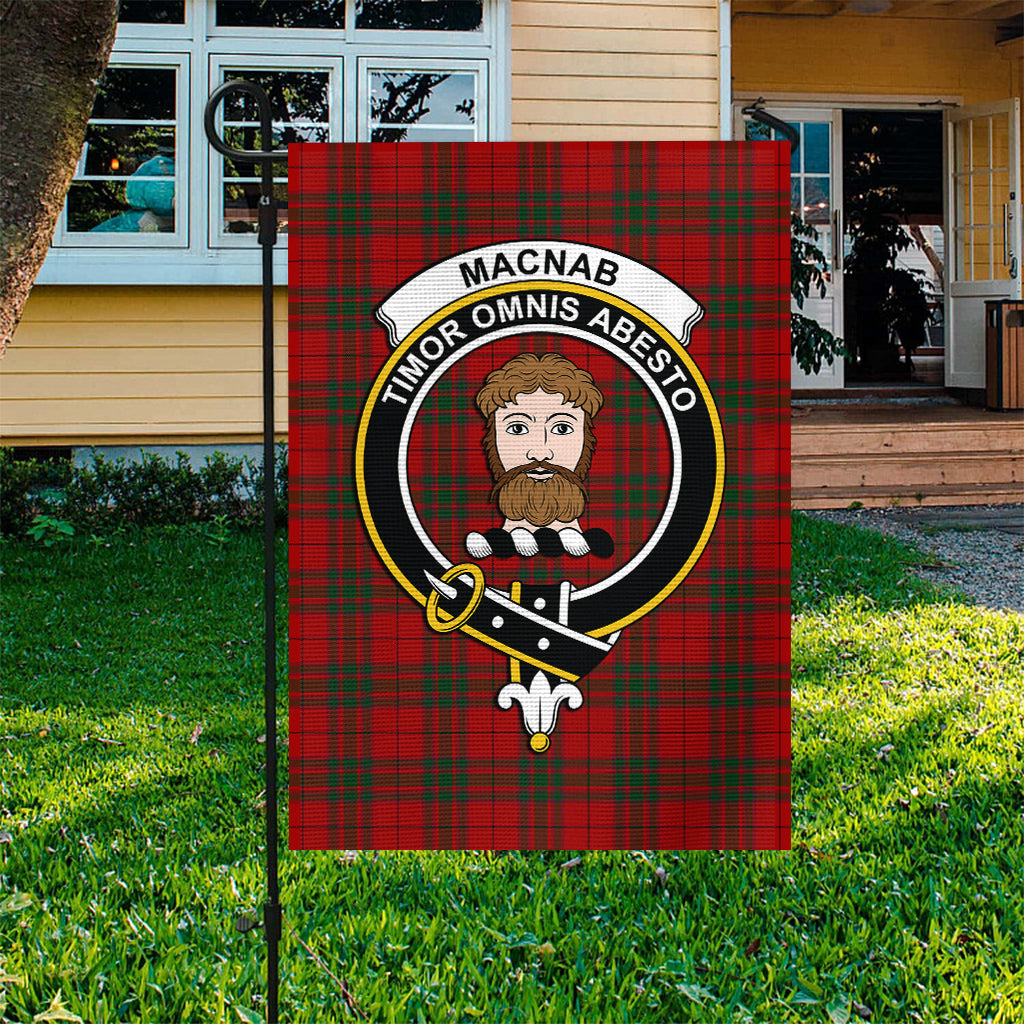 MacNab (McNab) Tartan Flag with Family Crest - Tartan Vibes Clothing