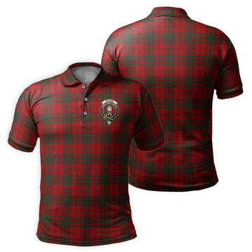 MacNab (McNab) Tartan Men's Polo Shirt with Family Crest