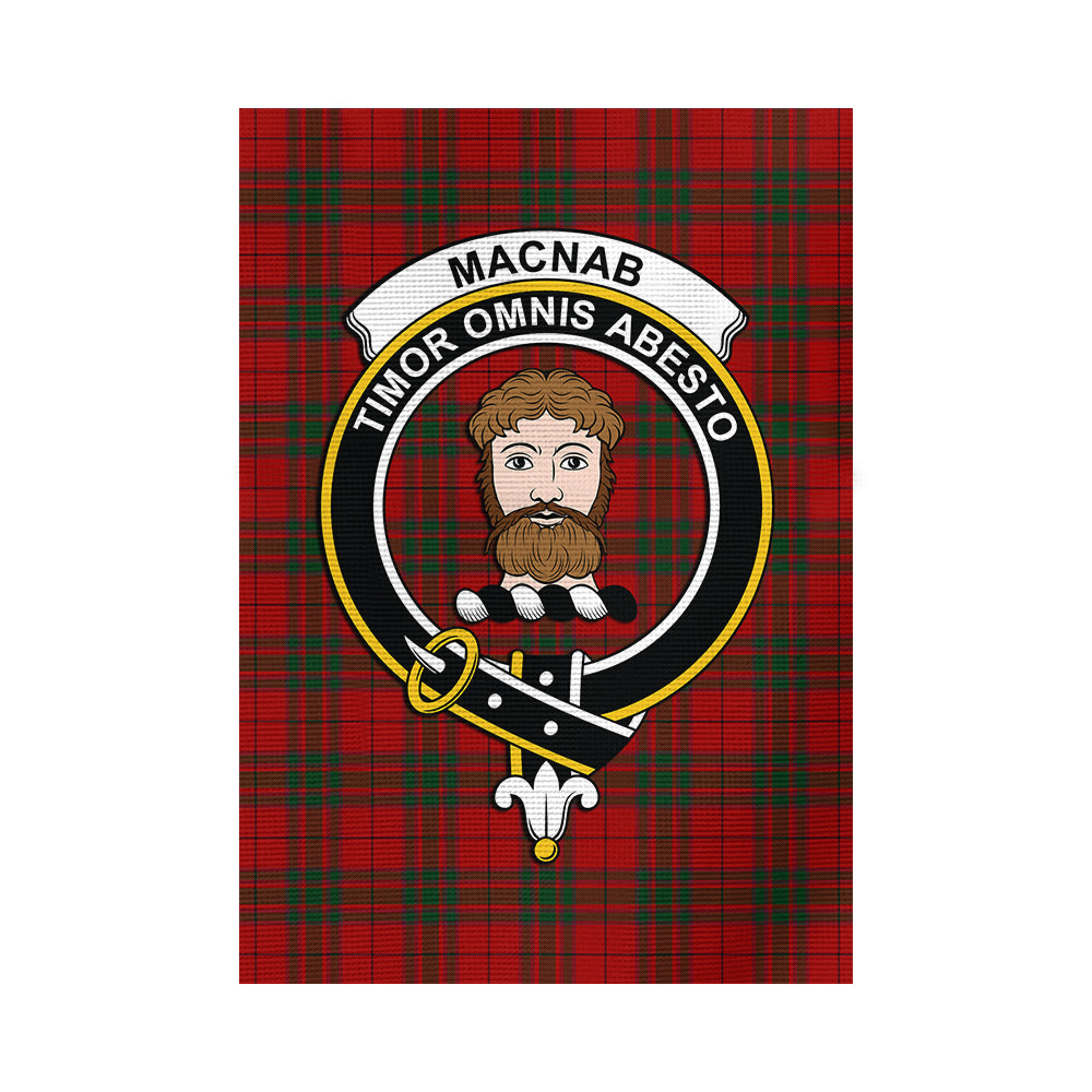 MacNab (McNab) Tartan Flag with Family Crest - Tartan Vibes Clothing