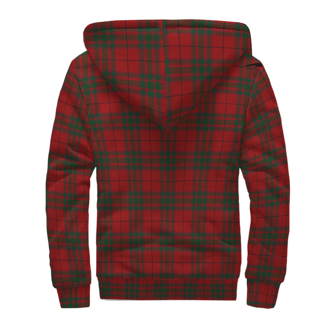 MacNab (McNab) Tartan Sherpa Hoodie with Family Crest - Tartan Vibes Clothing