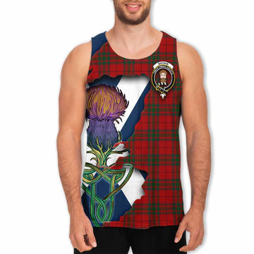 MacNab (McNab) Tartan Family Crest Men's Tank Top Scottish Thistle Celtic Inspired