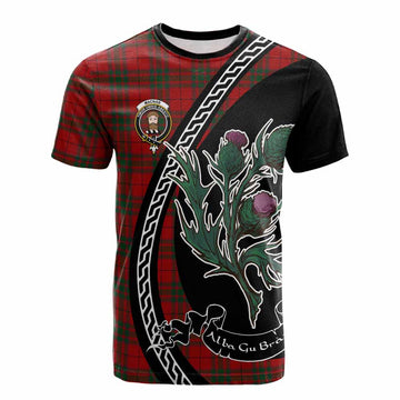 MacNab (McNab) Family Crest Tartan Cotton T-shirt Alba Thistle Inspired - Tartan Vibes Clothing
