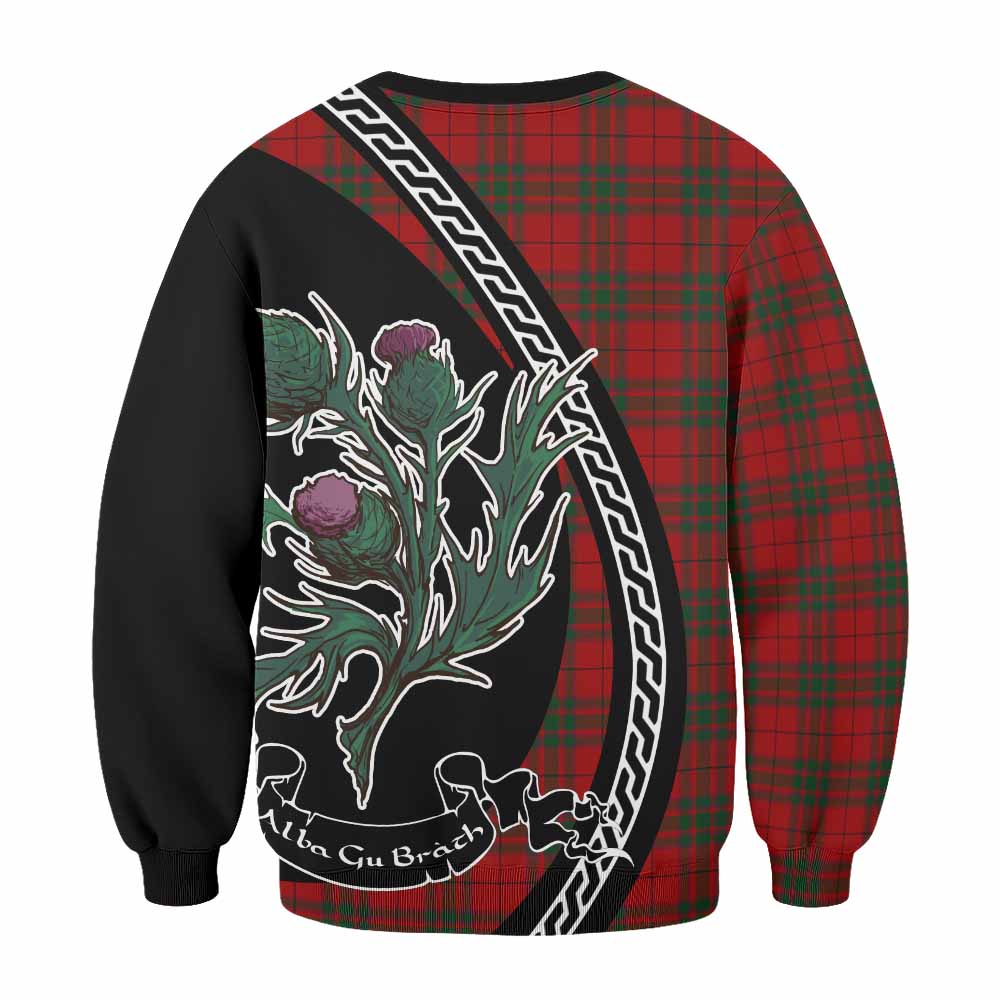 MacNab (McNab) Family Crest Tartan Sweatshirt Alba Thistle Inspired - Tartan Vibes Clothing