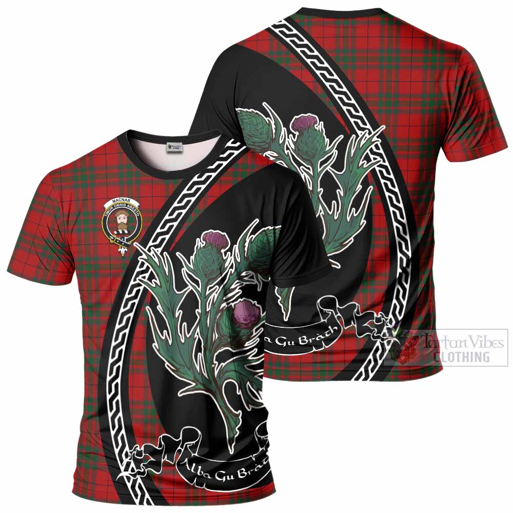 MacNab (McNab) Family Crest Tartan T-Shirt Alba Thistle Inspired - Tartan Vibes Clothing