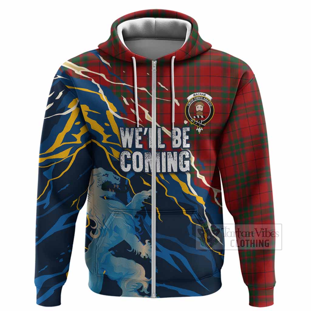 MacNab (McNab) Scotland Tartan Hoodie WC2026 Football - We'll Be Coming