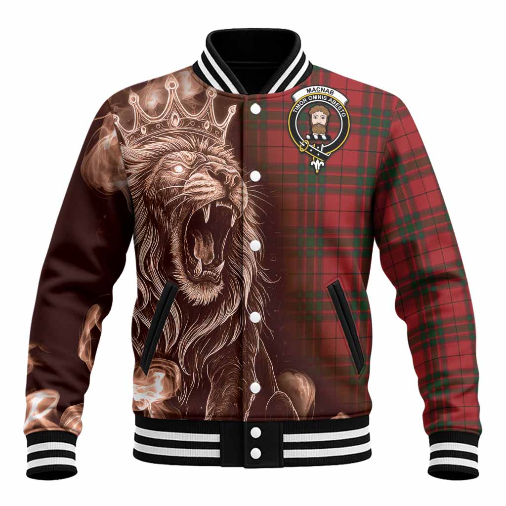 MacNab (McNab) Tartan Baseball Jacket Roaring Lion Heritage