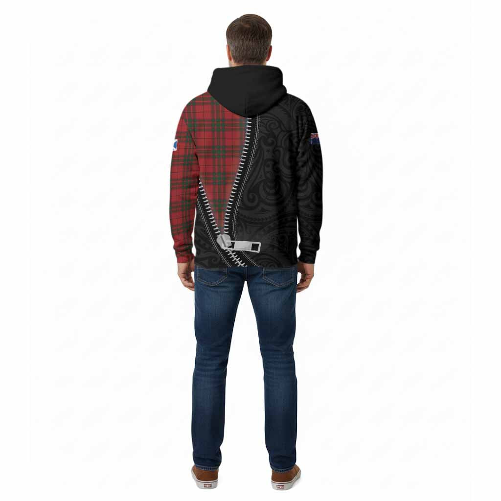 MacNab (McNab) Tartan Cotton Hoodie New Zealand Pattern Unique Zipper Stylized