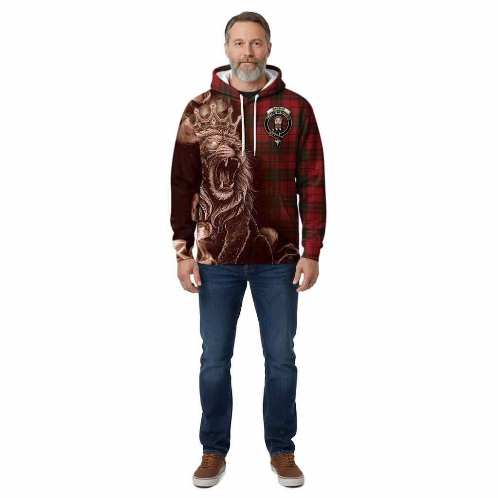 MacNab (McNab) Tartan Cotton Hoodie Roaring Lion Heritage