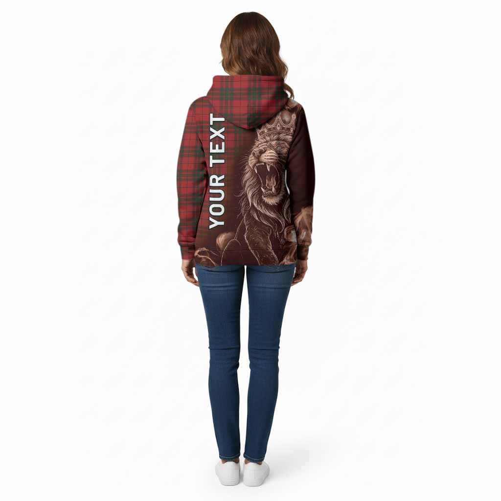 MacNab (McNab) Tartan Cotton Hoodie Roaring Lion Heritage