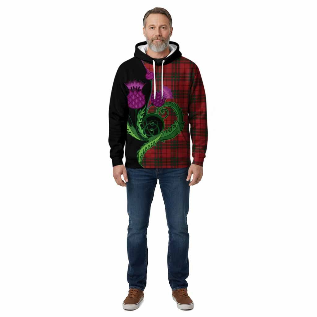 MacNab (McNab) Tartan Cotton Hoodie Traditional Scottish Thistle