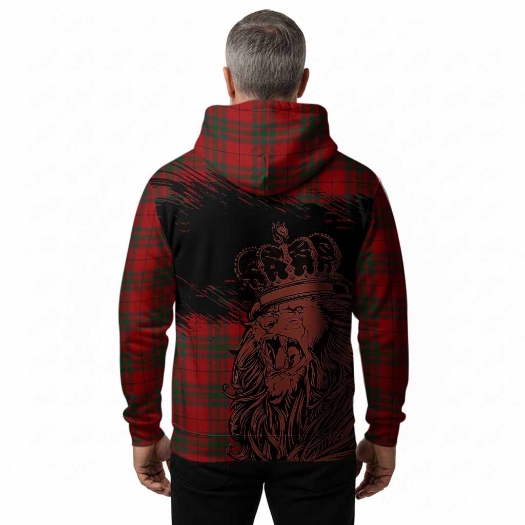 MacNab (McNab) Tartan Crest Hoodie Crowned Lion Heritage Style