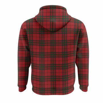MacNab (McNab) Tartan Crest Hoodie Ferocious Lion Style