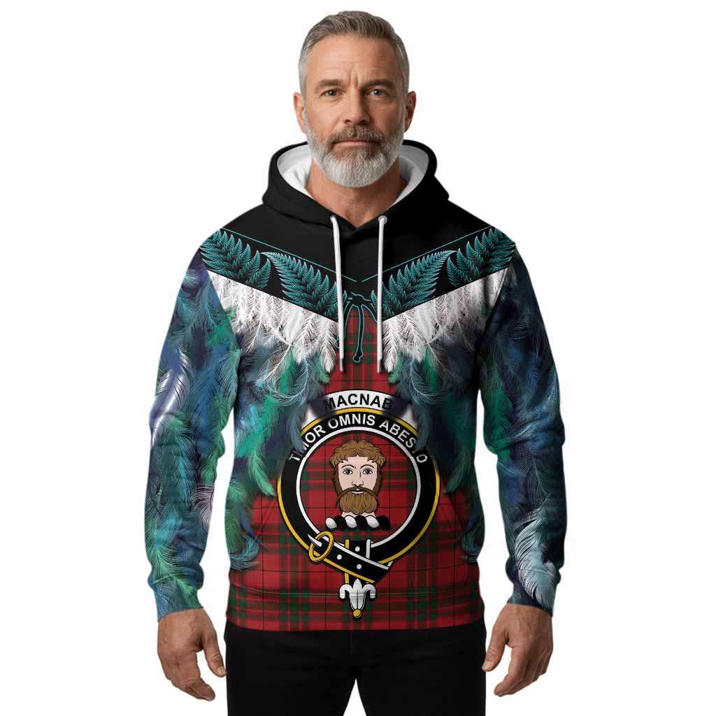 MacNab (McNab) Tartan Crest Hoodie New Zealand Maori Korowai Cloak