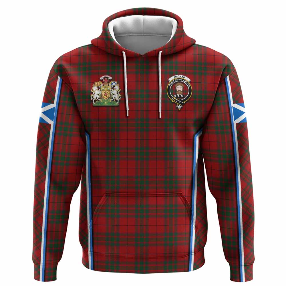 MacNab (McNab) Tartan Crest Hoodie Scotland Coat of Arm Flag Style - Tartan Vibes Clothing