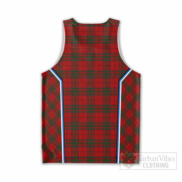 MacNab (McNab) Tartan Crest Men Tank Top Scotland Coat of Arm Flag Style